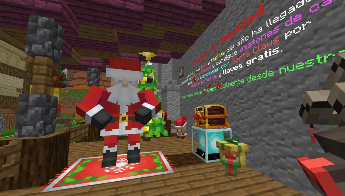 Evento de Navidad en Survival Custom de MineAqua ¡Entérate de todas las novedades!